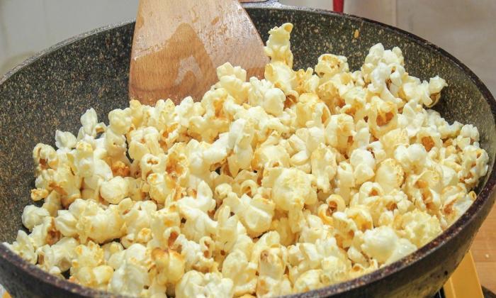 自製爆米花成品
