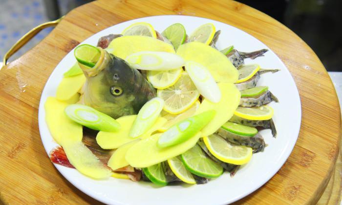 檸檬魚擺盤步驟